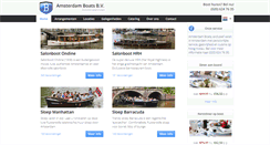 Desktop Screenshot of amsterdam-boats.com